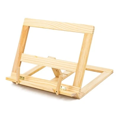Titular de Libros de Madera Ajustable